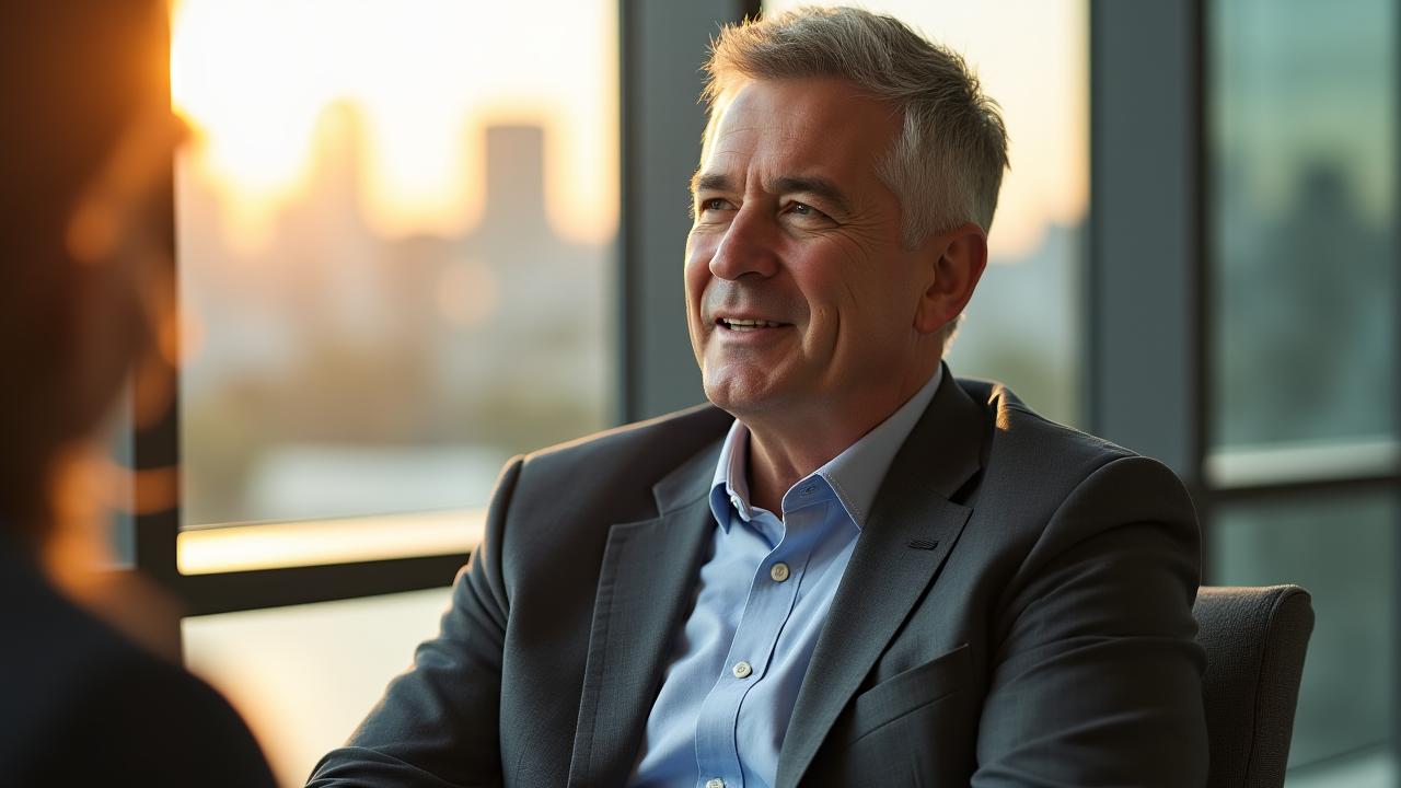 Professional in a behavioral interview coaching session in Melbourne